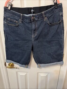 Lularoe Dark Blue Roll-Cuff Denim Shorts